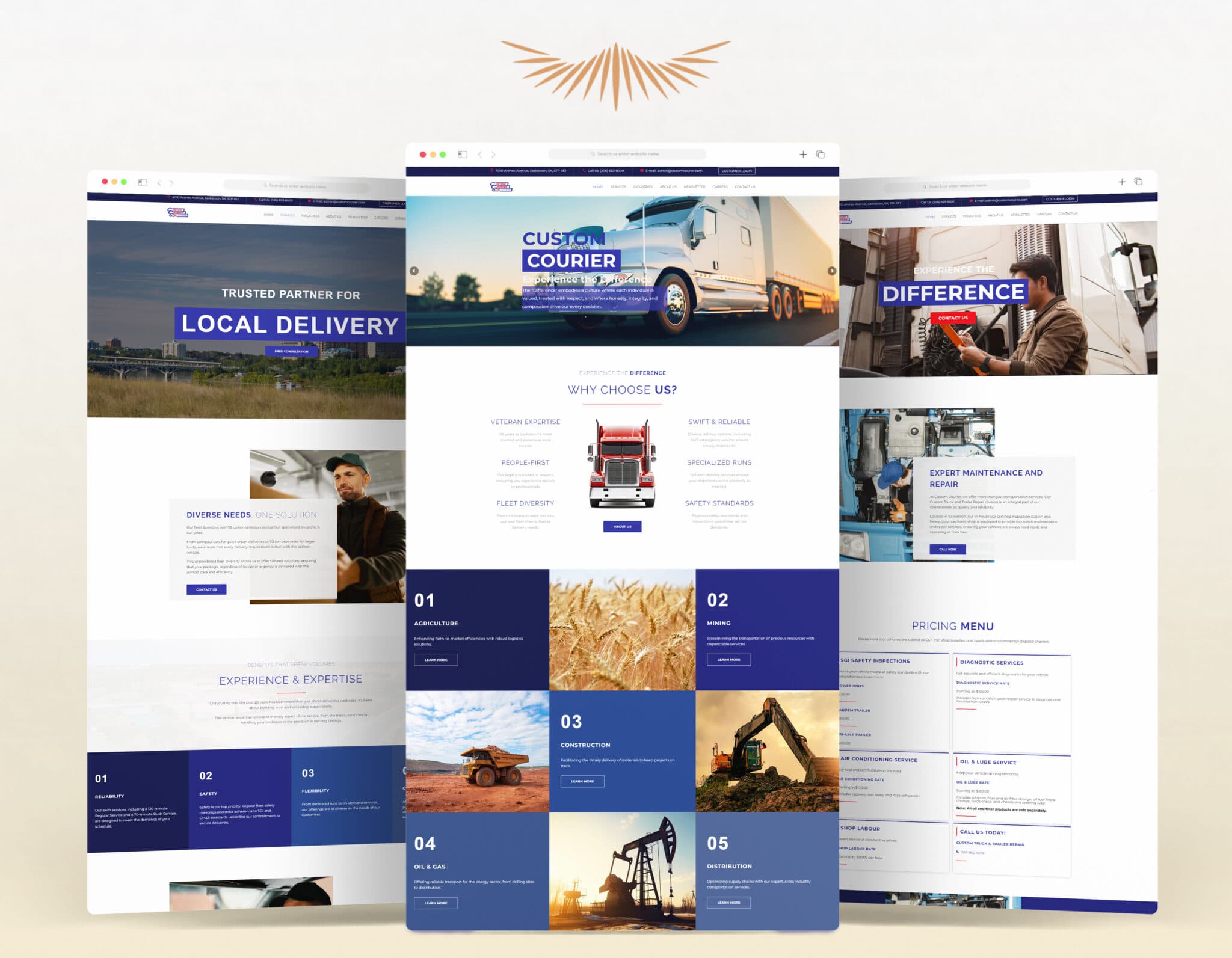 Custom Courier — Logistics